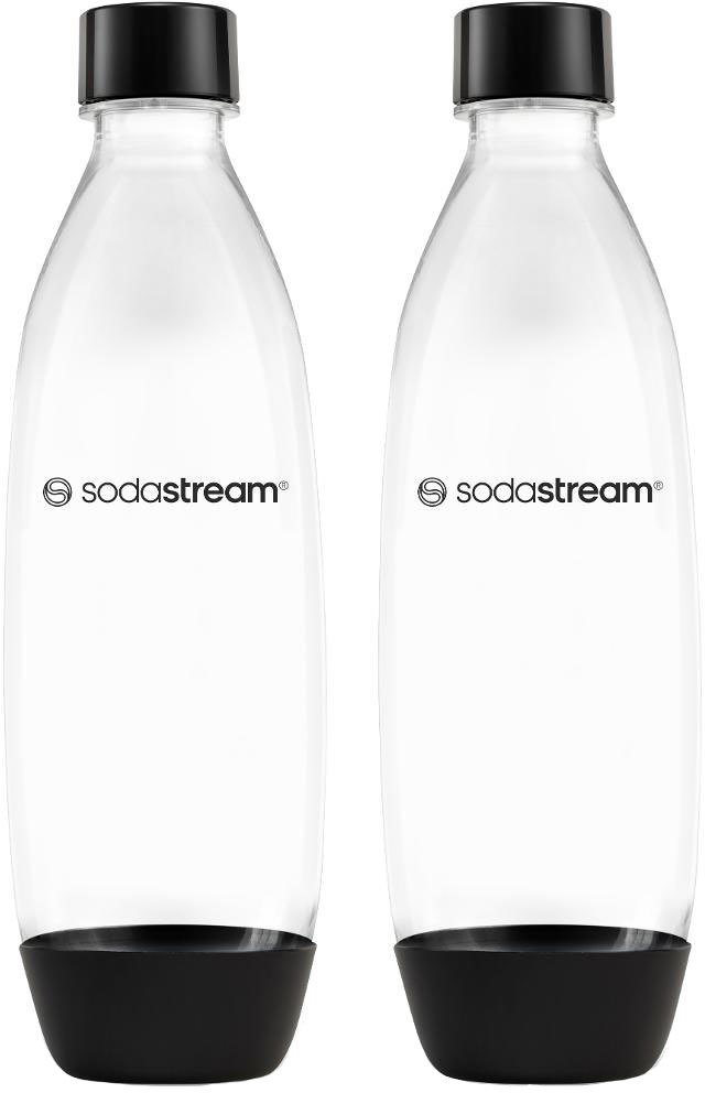 SODASTREAM Fľaša Fuse 2 × 1 l Black do umývačky