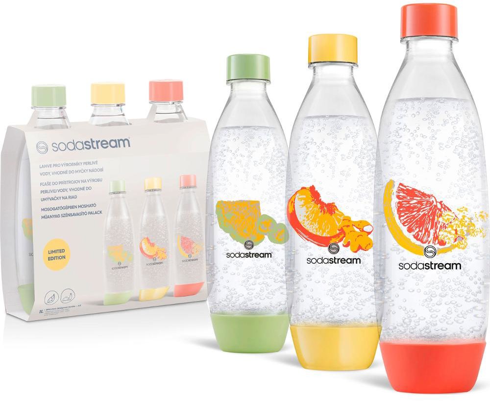SodaStream FUSE Fľaša 3× 1 l Fruits LE