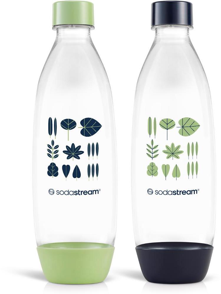 SODASTREAM Fľaša Fuse 2 × 1 l Green/Blue do umývačky