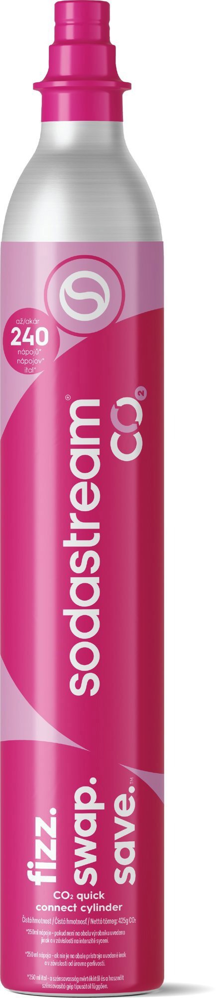 SODASTREAM Bombička + CO2 samostatná CQC