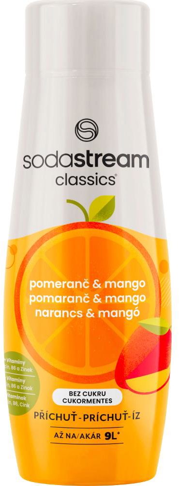 SodaStream Príchuť Pomaranč Mango Zero 0,44 l