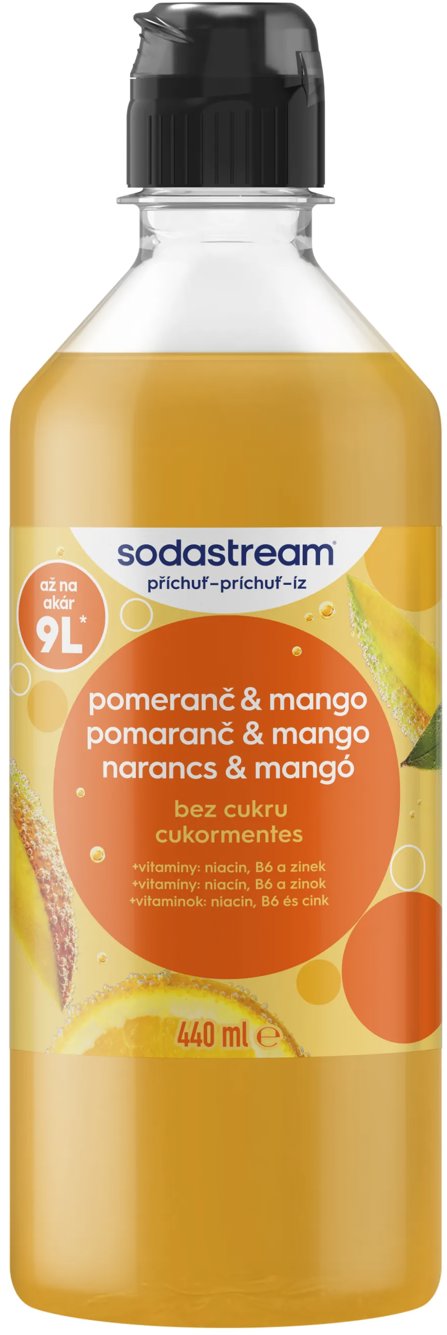 SodaStream príchuť Pomaranč Mango Zero 440 ml