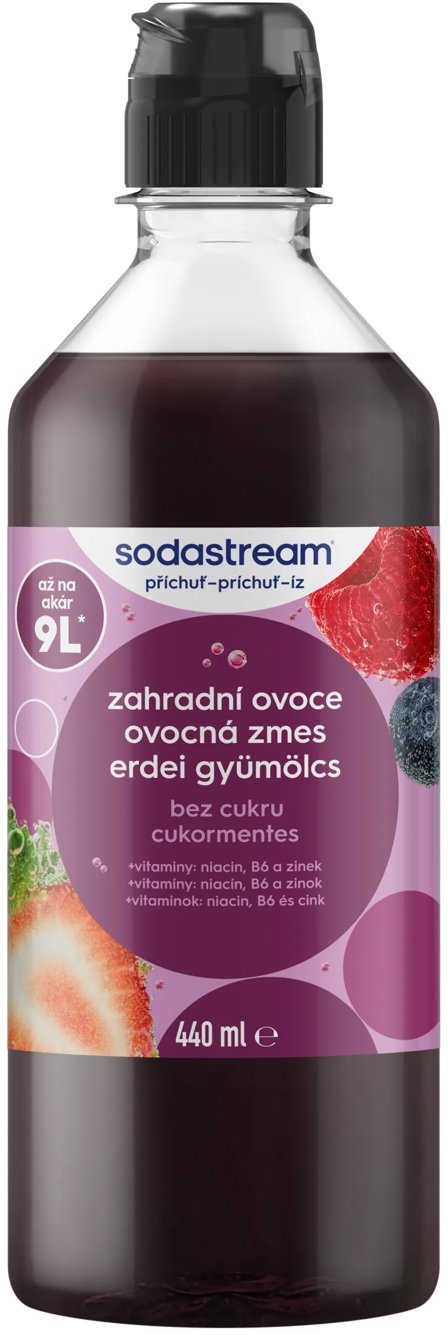 SodaStream príchuť Záhradné Ovocie Zero 440 ml
