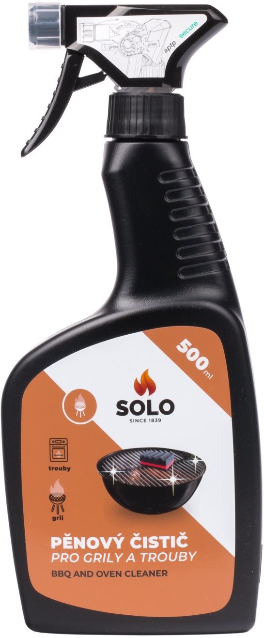 SOLO Penový čistič grilov a rúr 500 ml