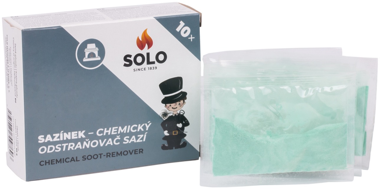 SOLO Chemický odstraňovač sadzí SAZÍNEK