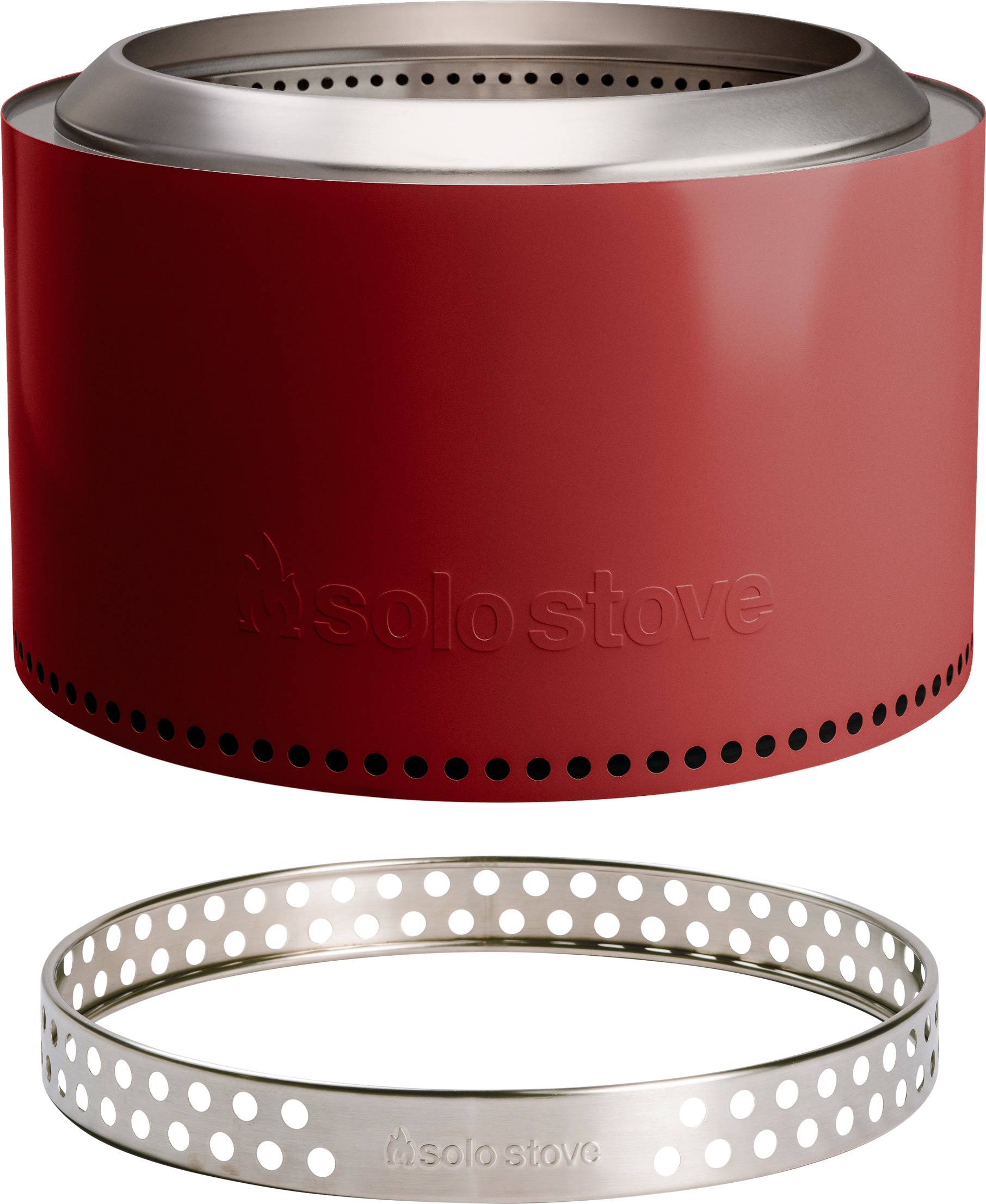 SOLO STOVE Ohnisko Yukon + Stand 2.0, červené