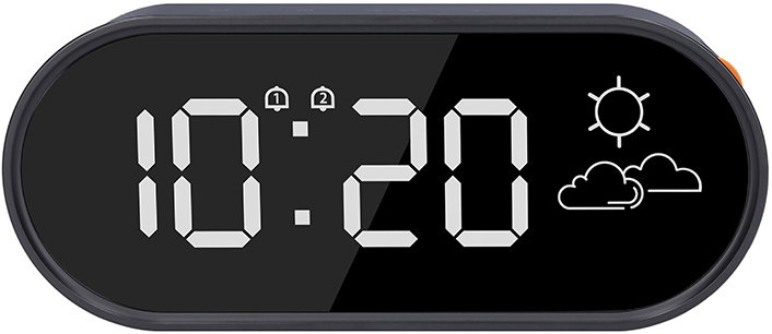 Solight Hodiny s predpoveďou počasia, USB port