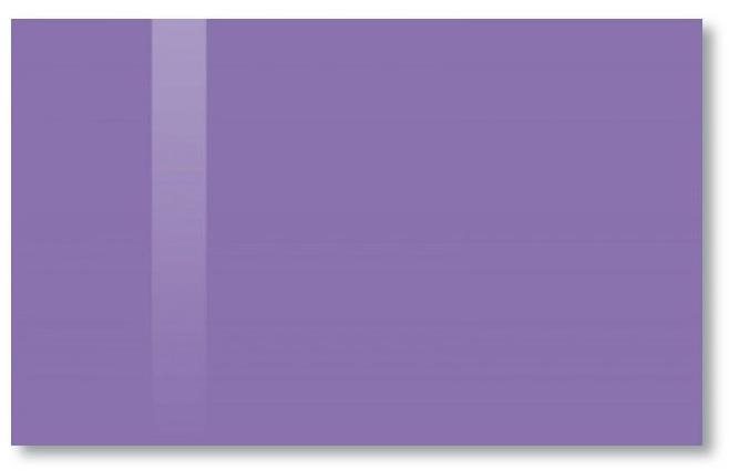 SOLLAU Sklenená magnetická tabuľa fialová kobaltová 40 × 60 cm