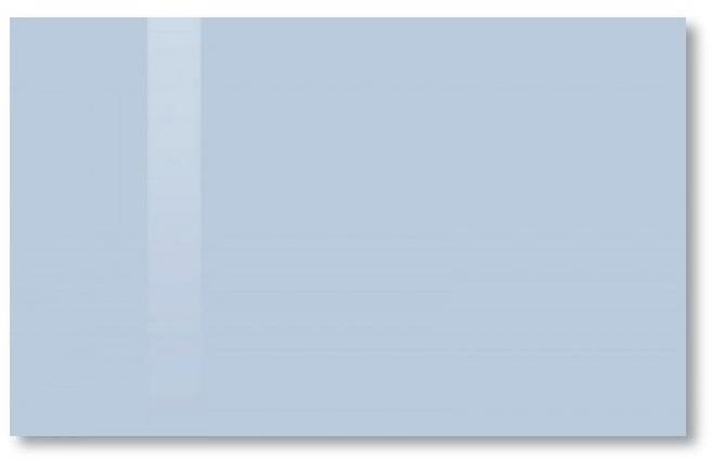 SOLLAU Sklenená magnetická tabuľa modrá kráľovská 60 × 90 cm