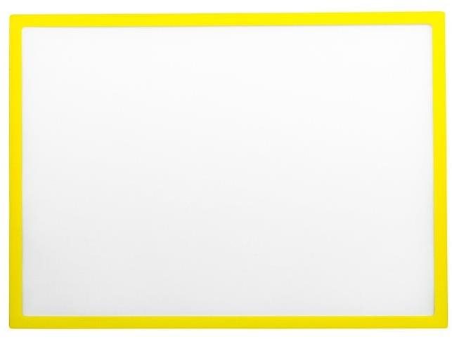 SOLLAU Magnetické vrecko A4 so žltým rámčekom