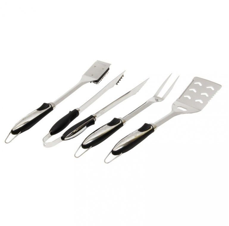 SOMAGIC Set 4 Grilovací náčiní, nerez, měkká rukojeť, 4 kusy