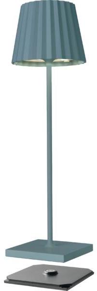 Sompex Stolná LED lampa Troll 2.0, modrá