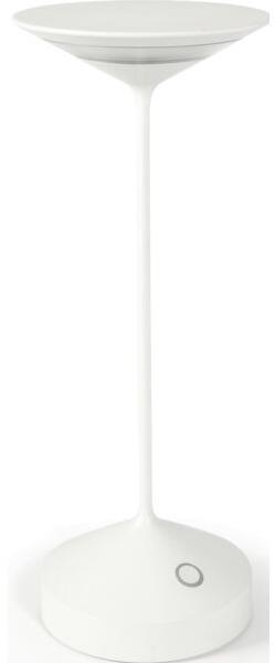 Broggi Stolová LED lampa Tempo, biela
