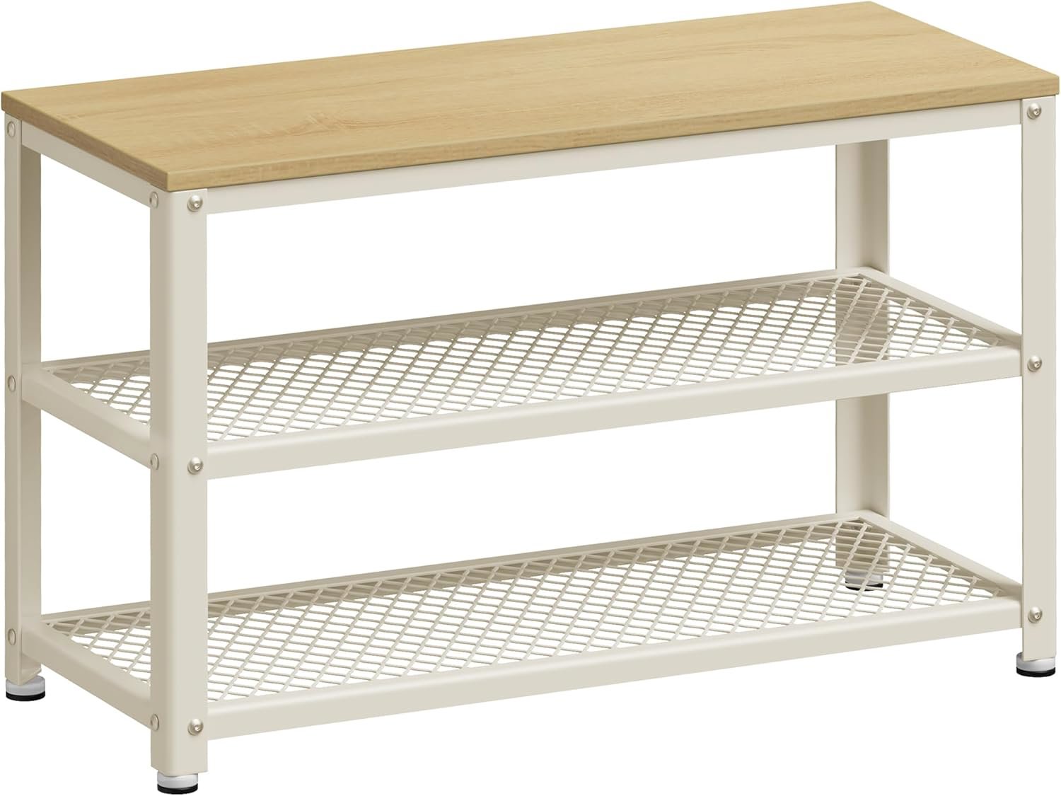Songmics Vasagle Leggy Botník biely/béžový