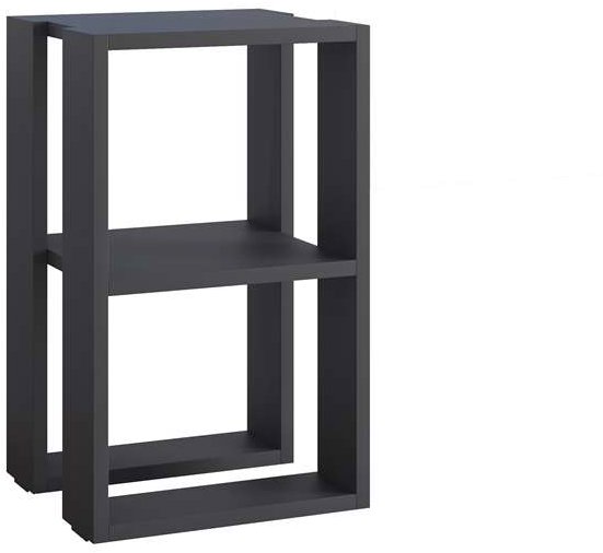 Houseland Lonie Nočný stolík, antracitovo sivý