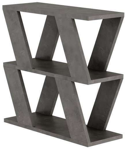 Houseland Lazena Odkladací stolík retro sivý