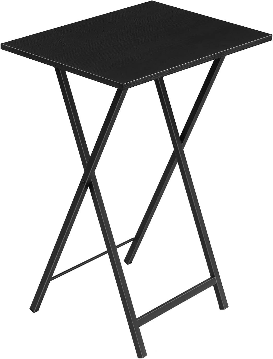 Songmics Vasagle Abby Skladací odkladací stolík 48 cm, čierny