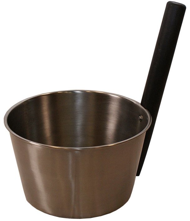 NIKKARIEN OY Vedro do sauny, čierne, 4 l