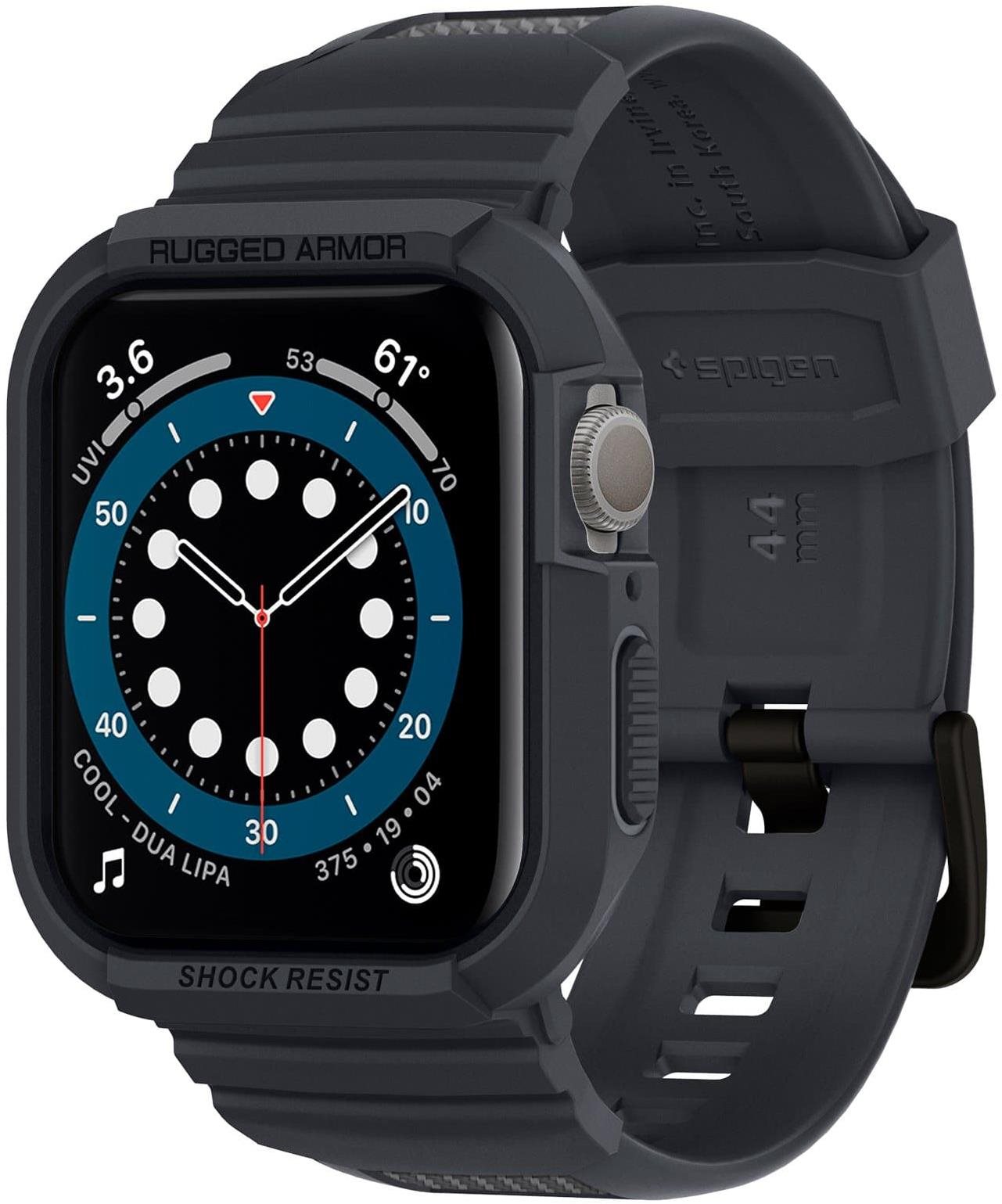 Spigen Rugged Armor Pro Gray Apple Watch 8/7 (45mm)/SE 2022/6/SE/5/4 (44mm)