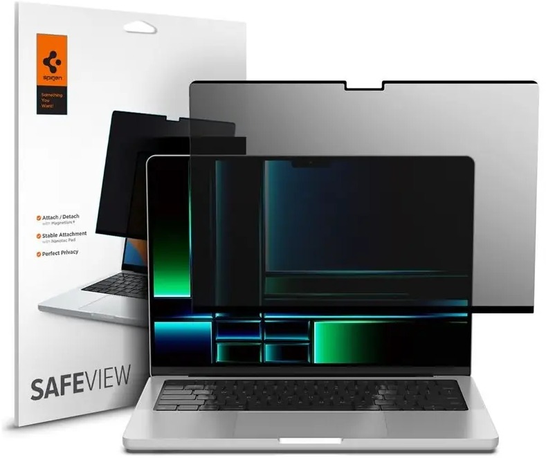 Spigen SafeView 1 Pack MacBook Pro 16" M4 2024/M3 2023/M2 2023/M1 2021