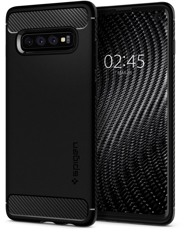 Spigen Rugged Armor Black Samsung Galaxy S10