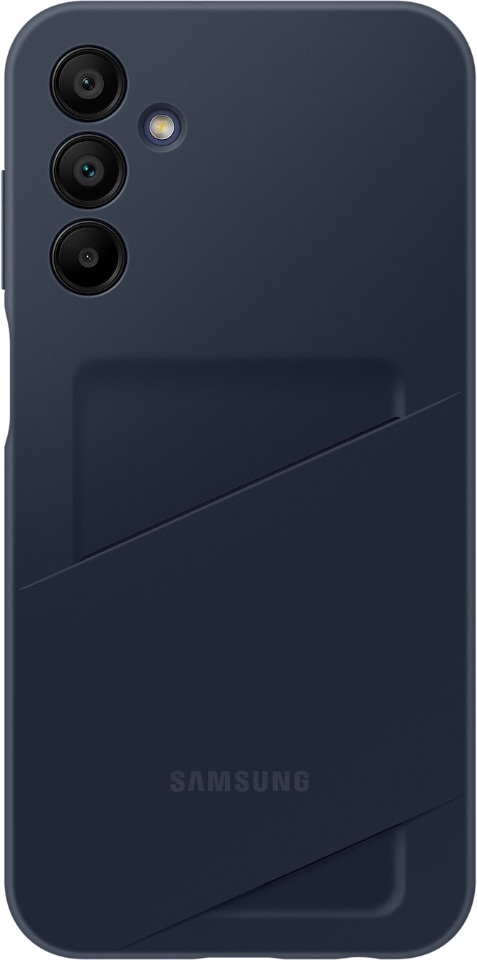 Samsung Galaxy A15 Zadný kryt s kapsou na kartu Tmavo modrá
