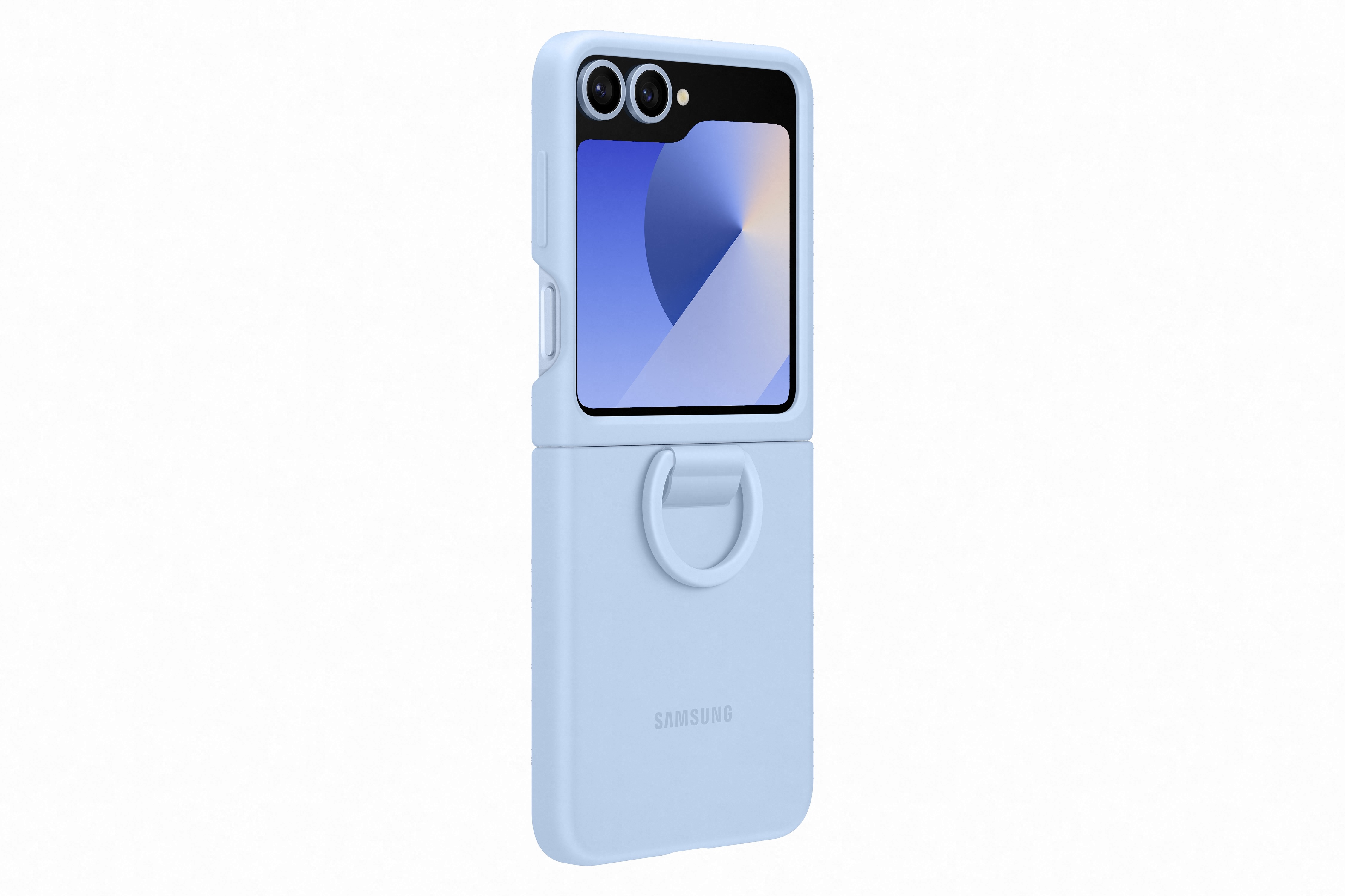 Samsung Galaxy Z Flip6 Silikónový zadný kryt Blue