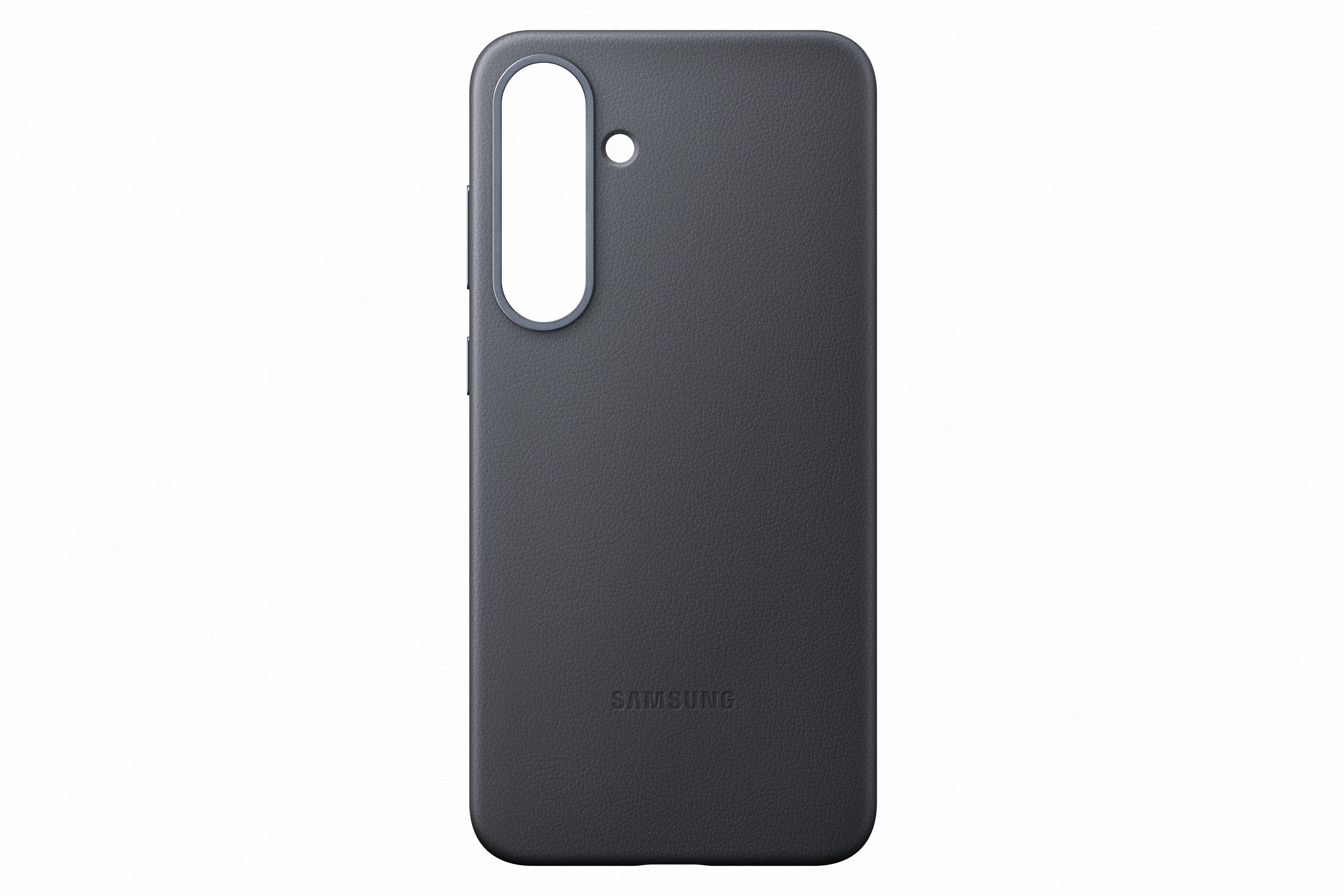 Samsung Galaxy S25+ Zadný kryt z vegánskej kože Black