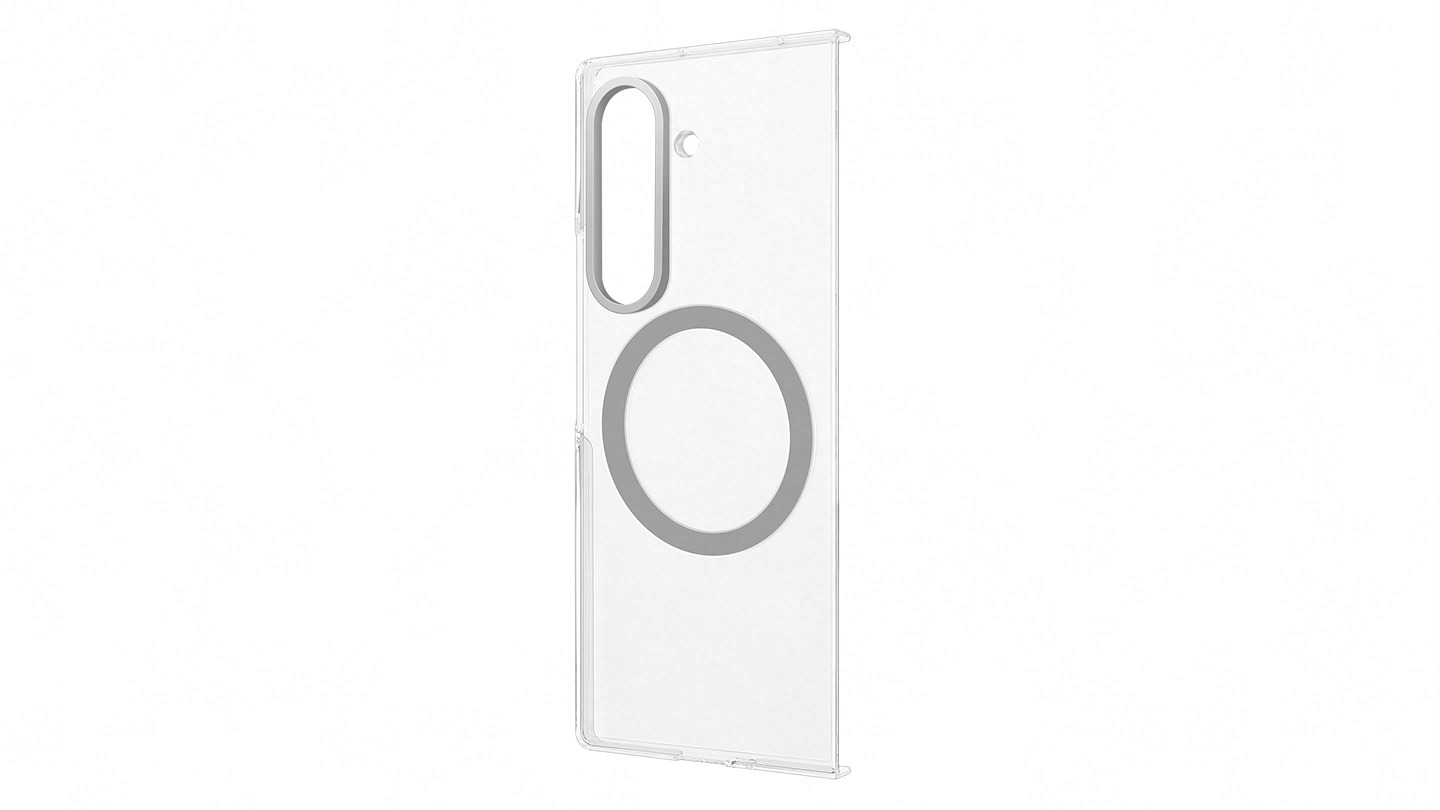 Samsung Galaxy Z Fold7 Priehľadný kryt s magnetickým úchytom Transparent