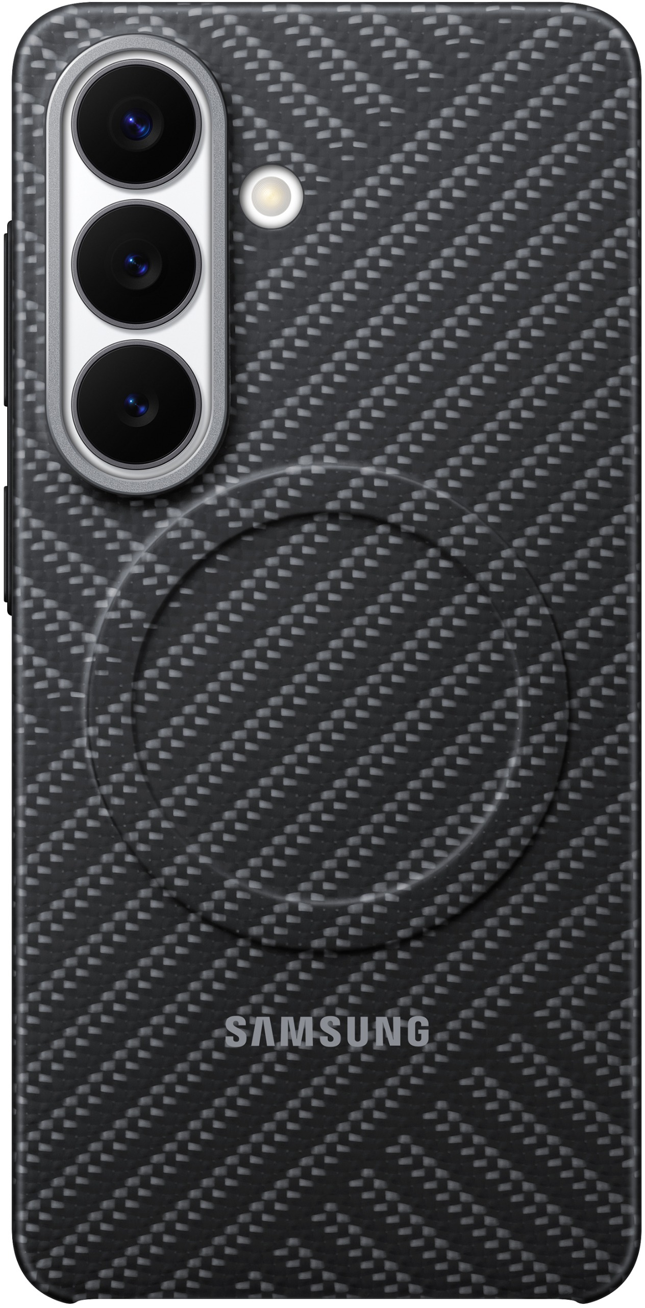Samsung Galaxy S26 Karbónový kryt s magnetom Dark Gray