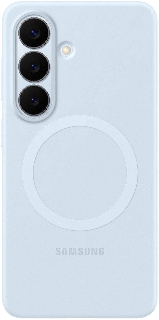 Samsung Galaxy S26 Silikónový kryt s magnetom Lightblue