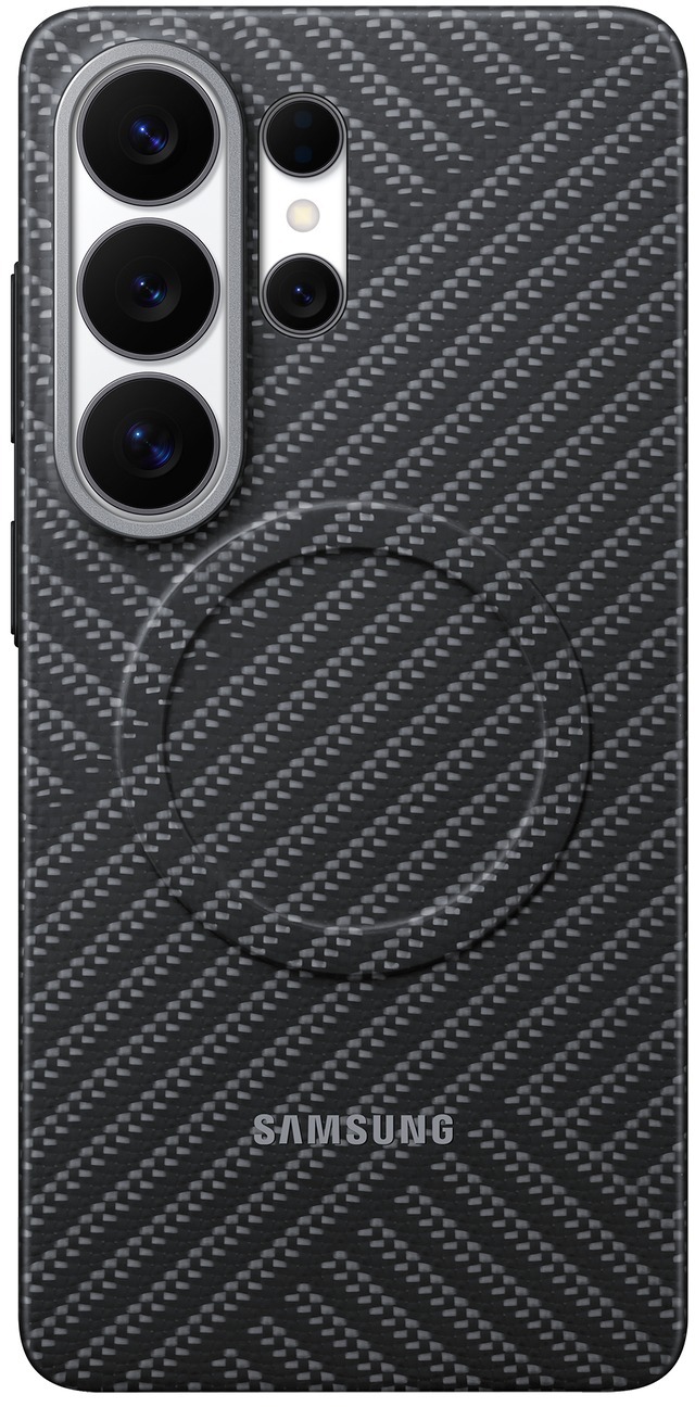 Samsung Galaxy S26 Ultra Karbónový kryt s magnetom Dark Gray