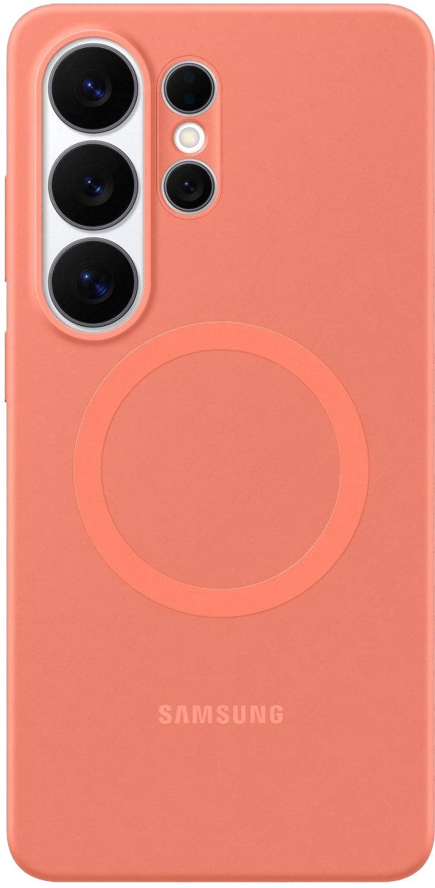 Samsung Galaxy S26 Ultra Silikónový kryt s magnetom Coralred