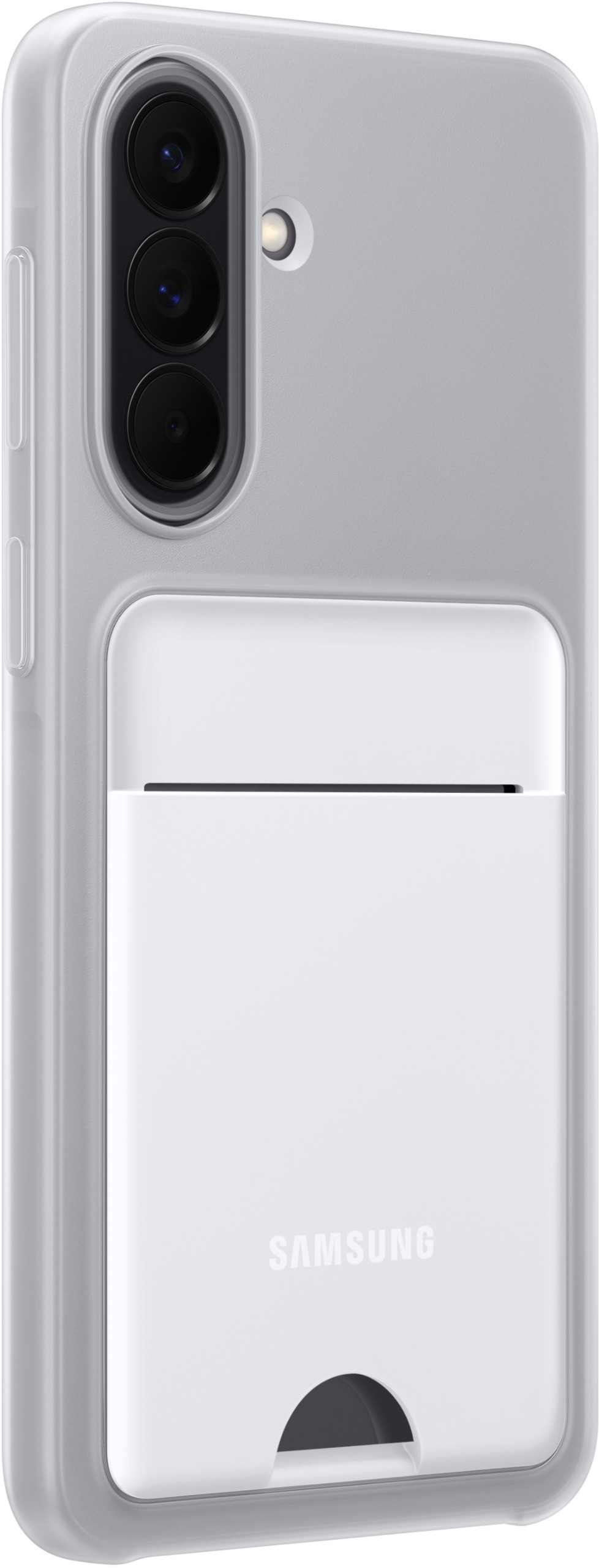 Samsung Galaxy A57 Zadný kryt s vreckom na kartu Light Gray