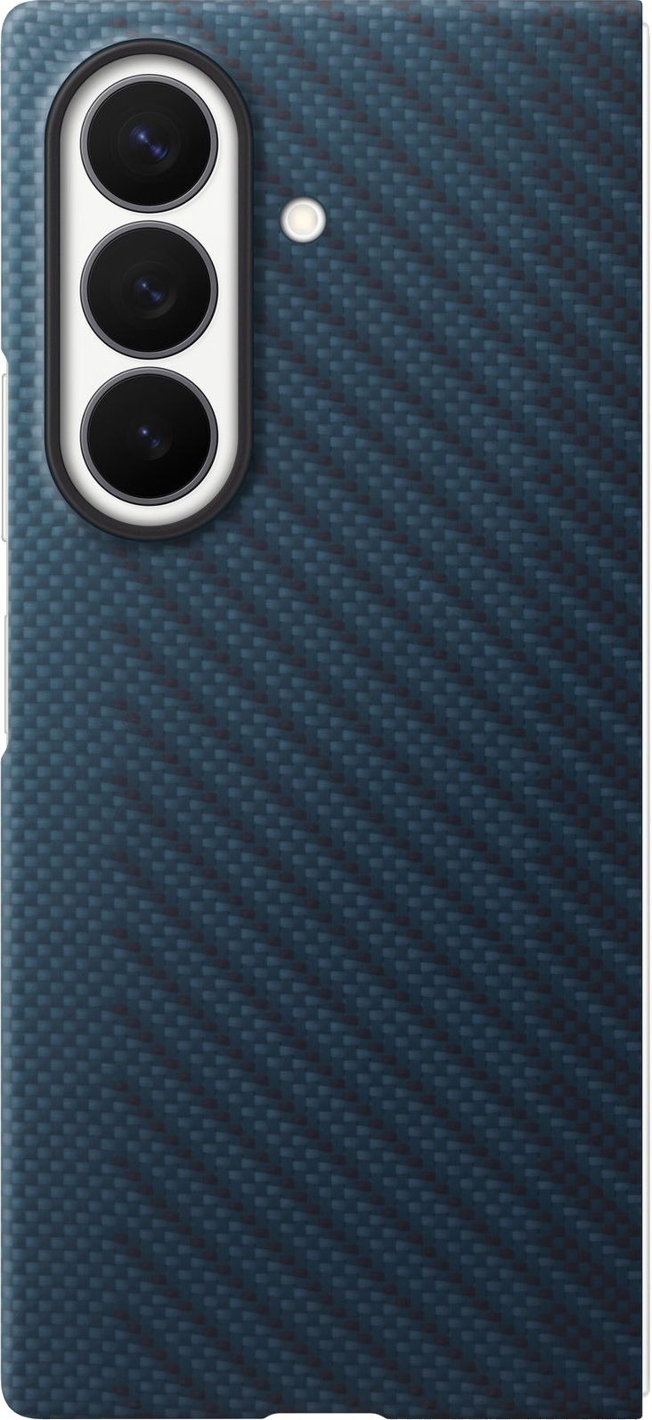 Samsung Galaxy Z Fold8 Ultra Karbonový kryt s magnetem Blue