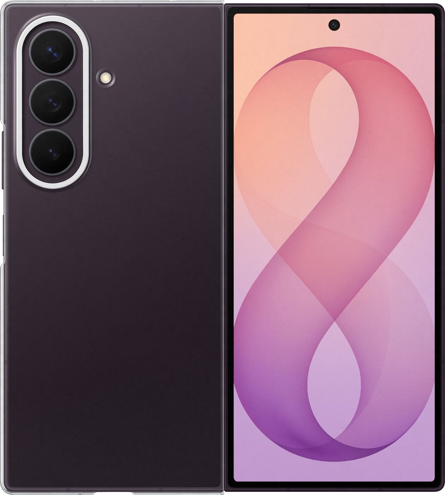 Samsung Galaxy Z Fold8 Ultra Průhledný zadní kryt Transparent