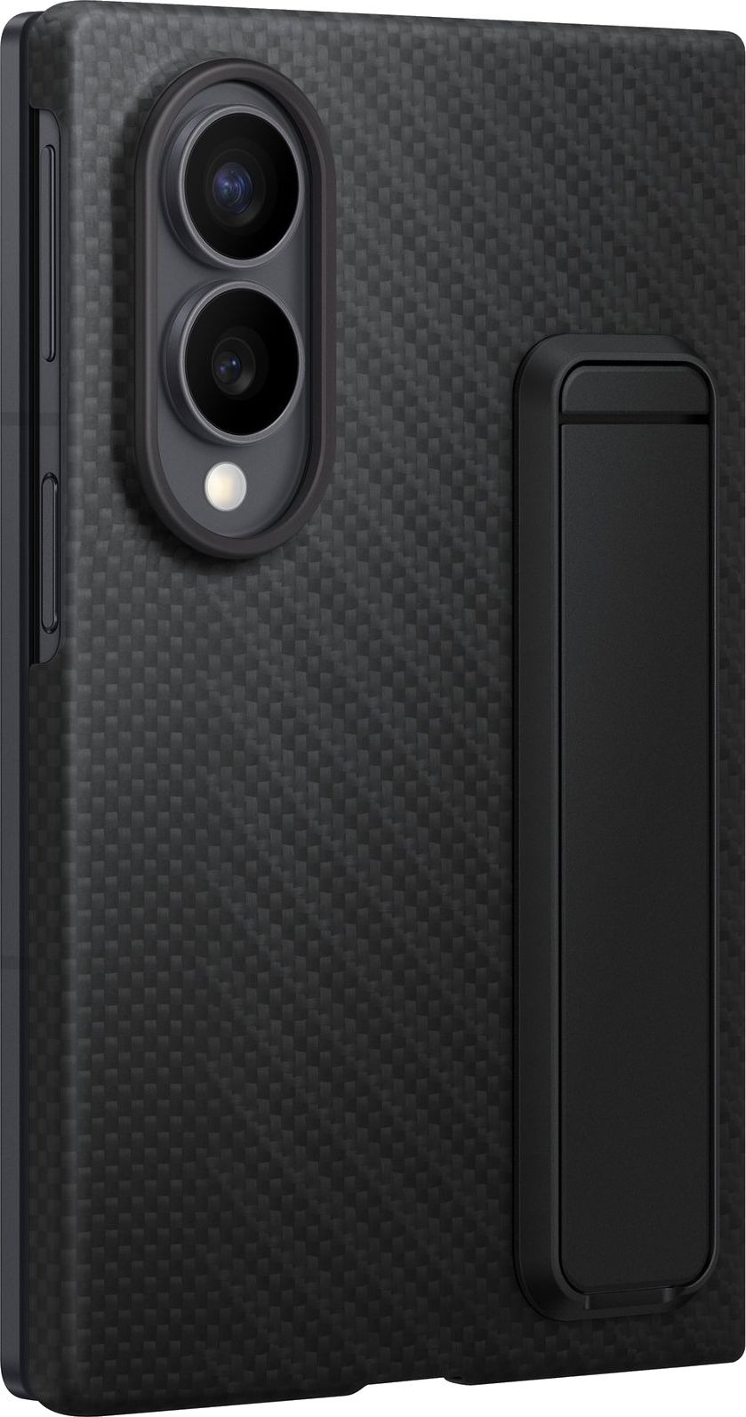 Samsung Galaxy Z Fold8 Karbonový kryt se stojánkem Black