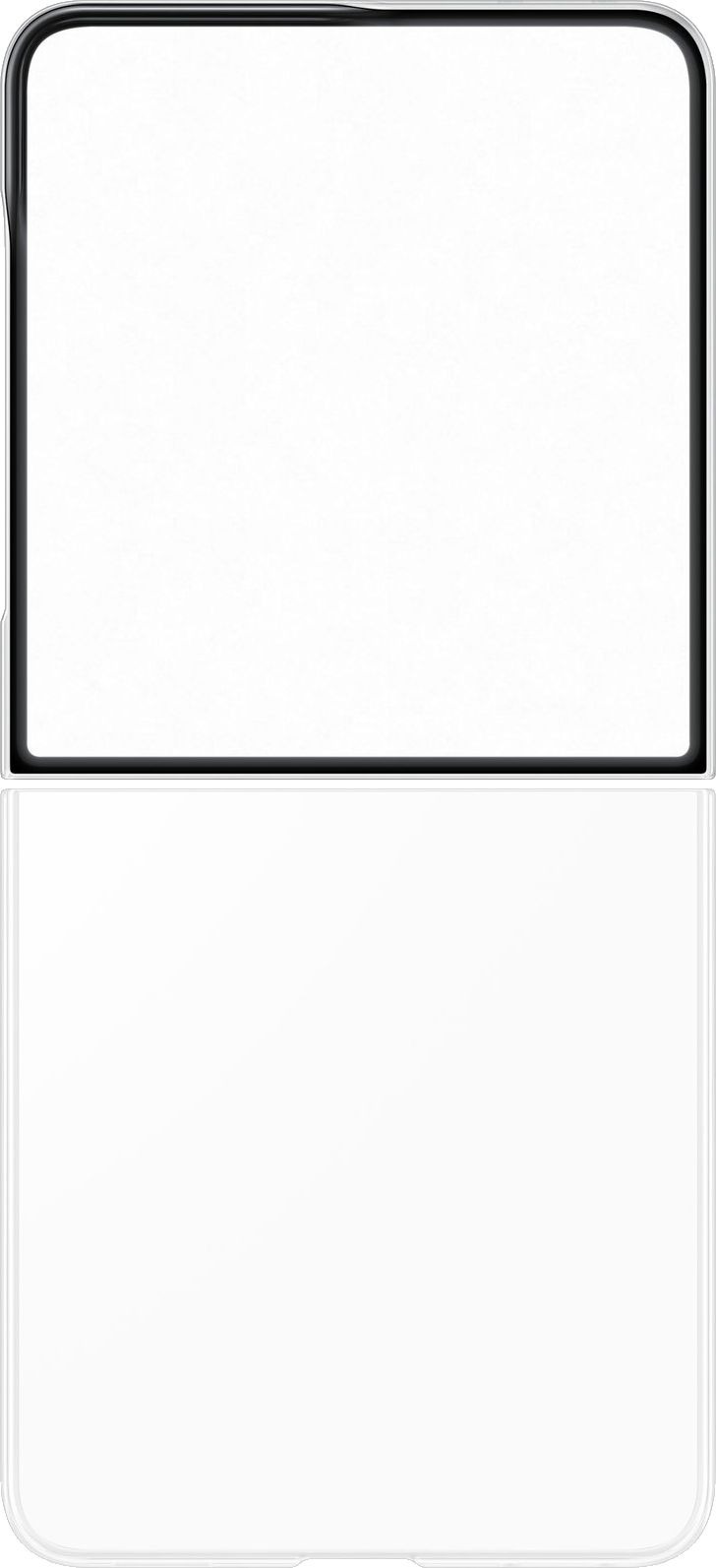 Samsung Galaxy Z Flip8 Průhledný zadní kryt Transparent