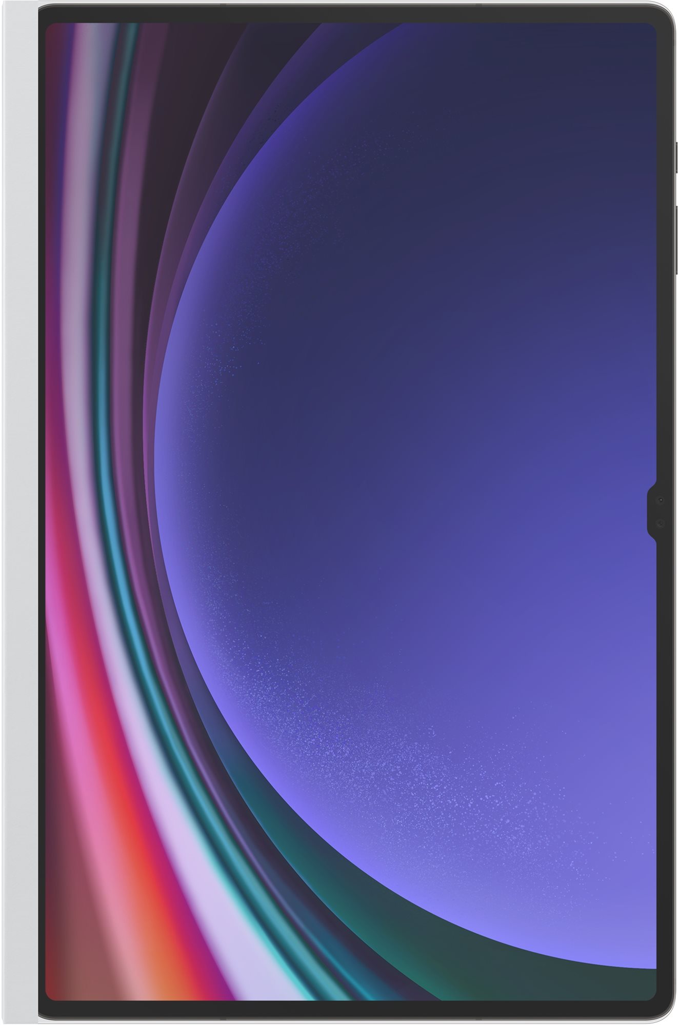 Samsung Galaxy Tab S10 Ultra / Tab S9 Ultra Priehľadné puzdro NotePaper biele