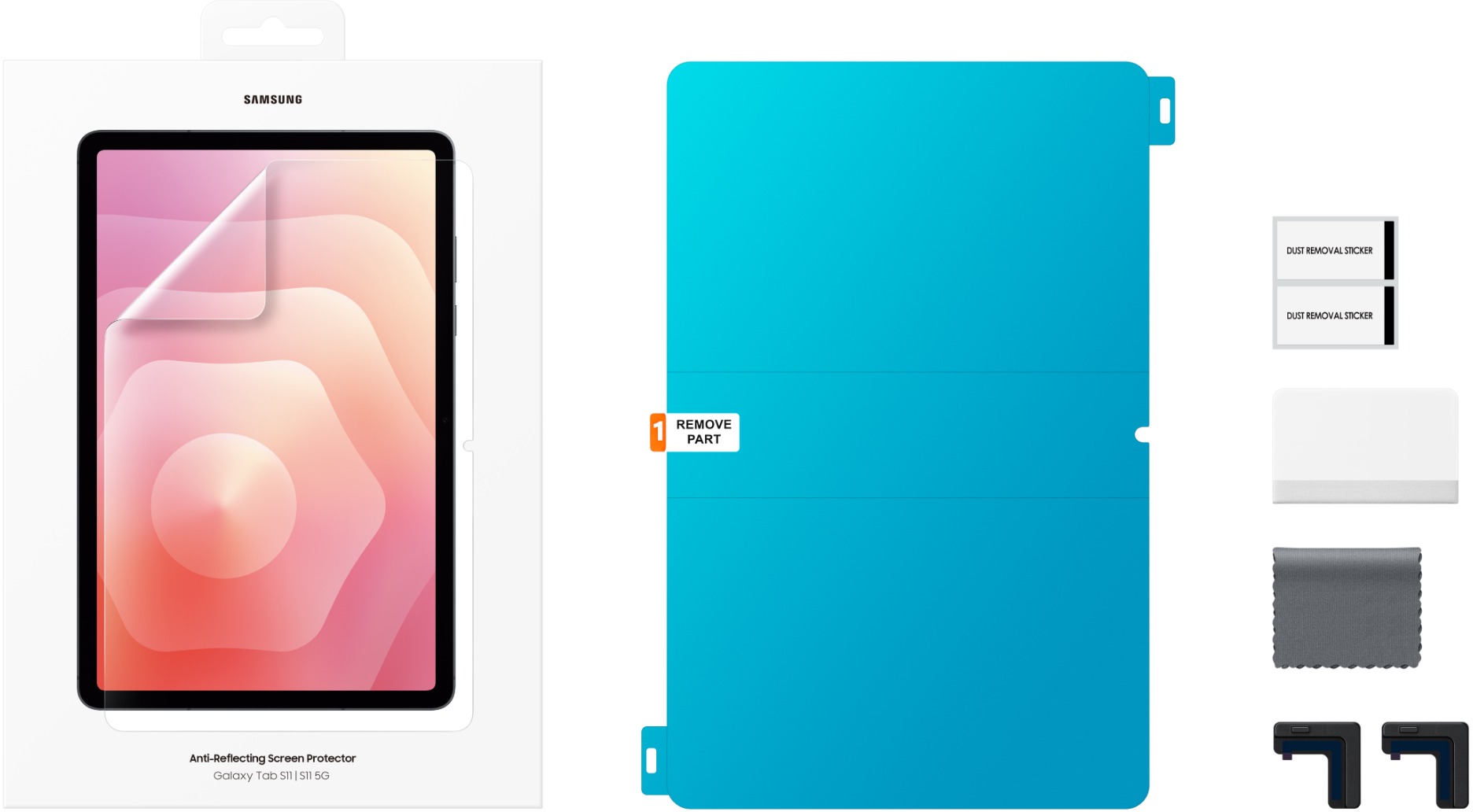 Samsung Galaxy Tab S11 ochranná fólia transparentná
