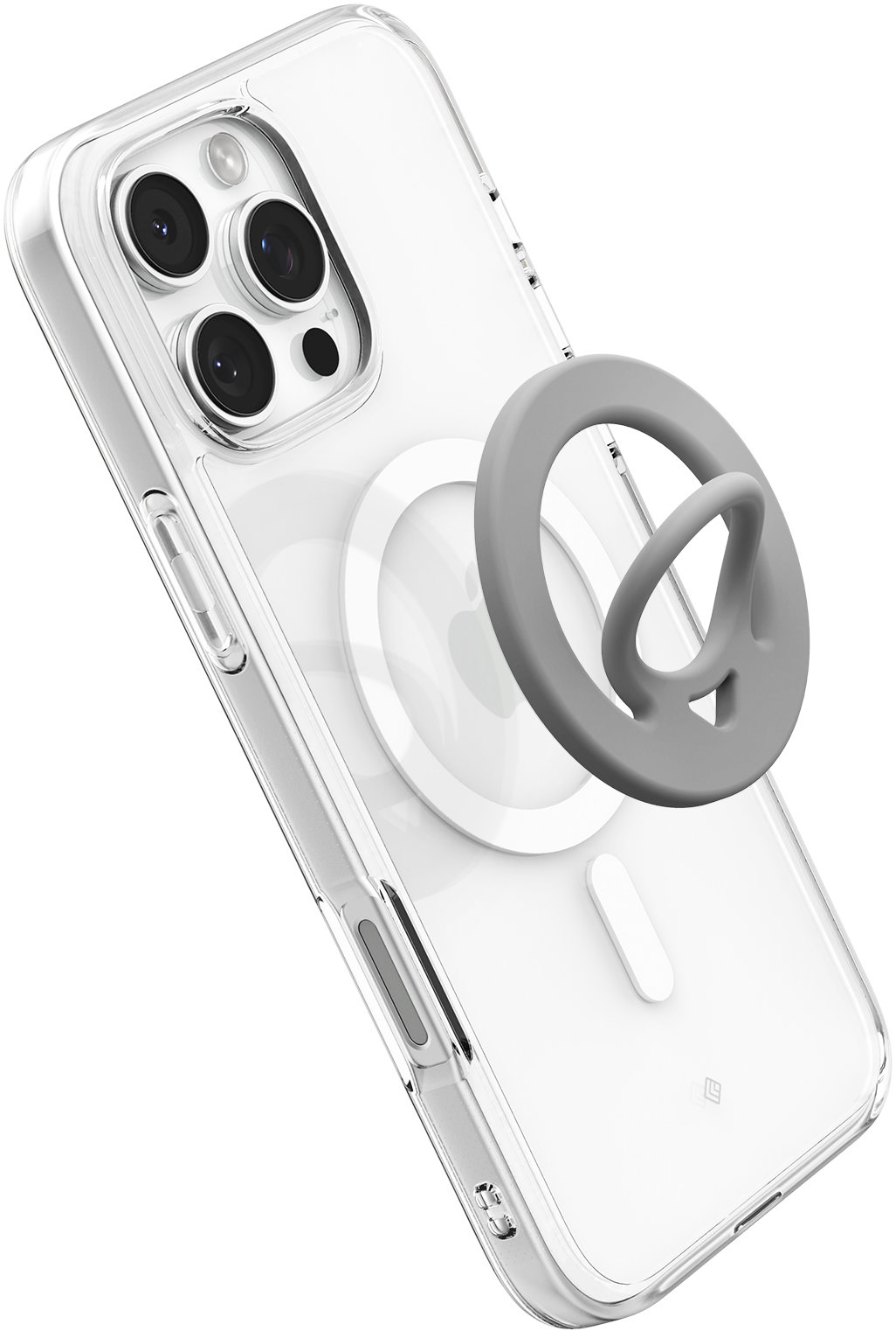 Spigen Dual Pop MagSafe Phone Holder Gray