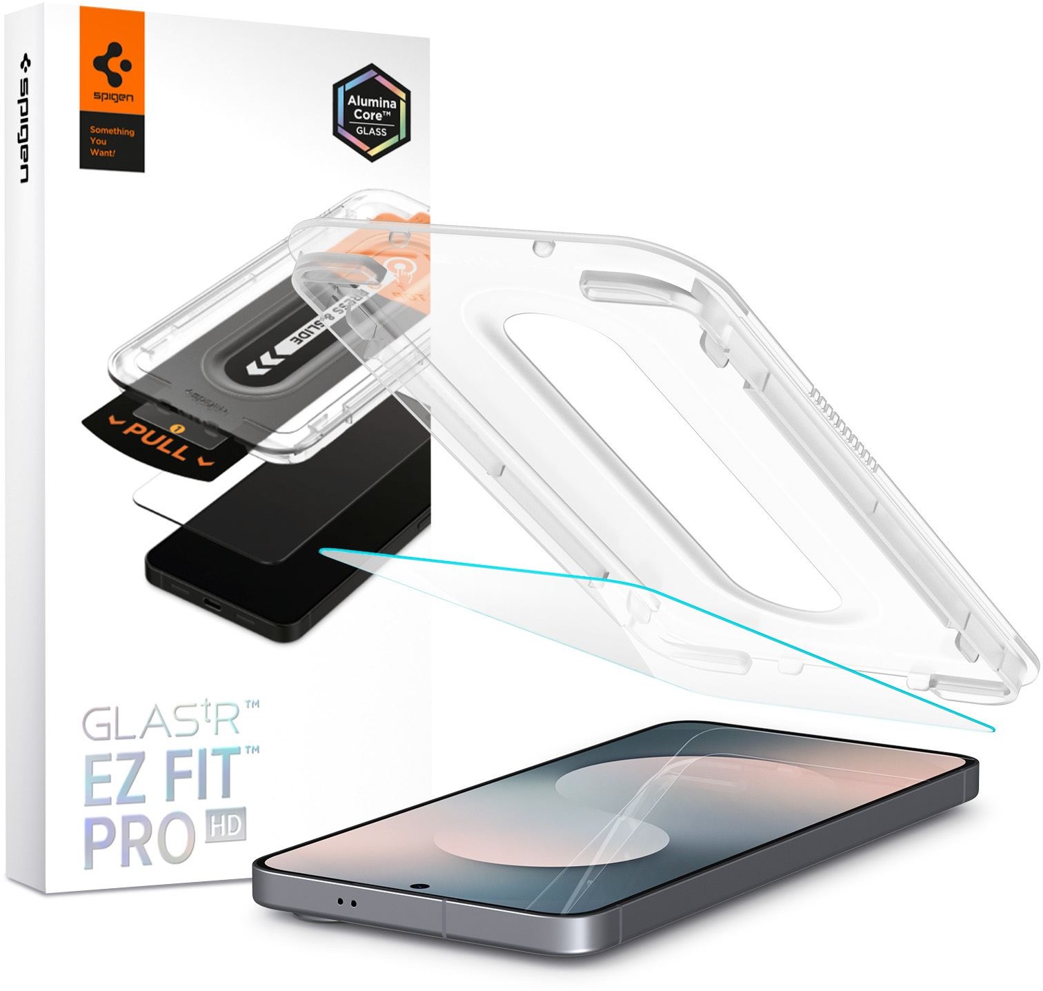 Spigen Glass TR EZ Fit Pro HD 1 Pack Transparency Samsung Galaxy S25 FE