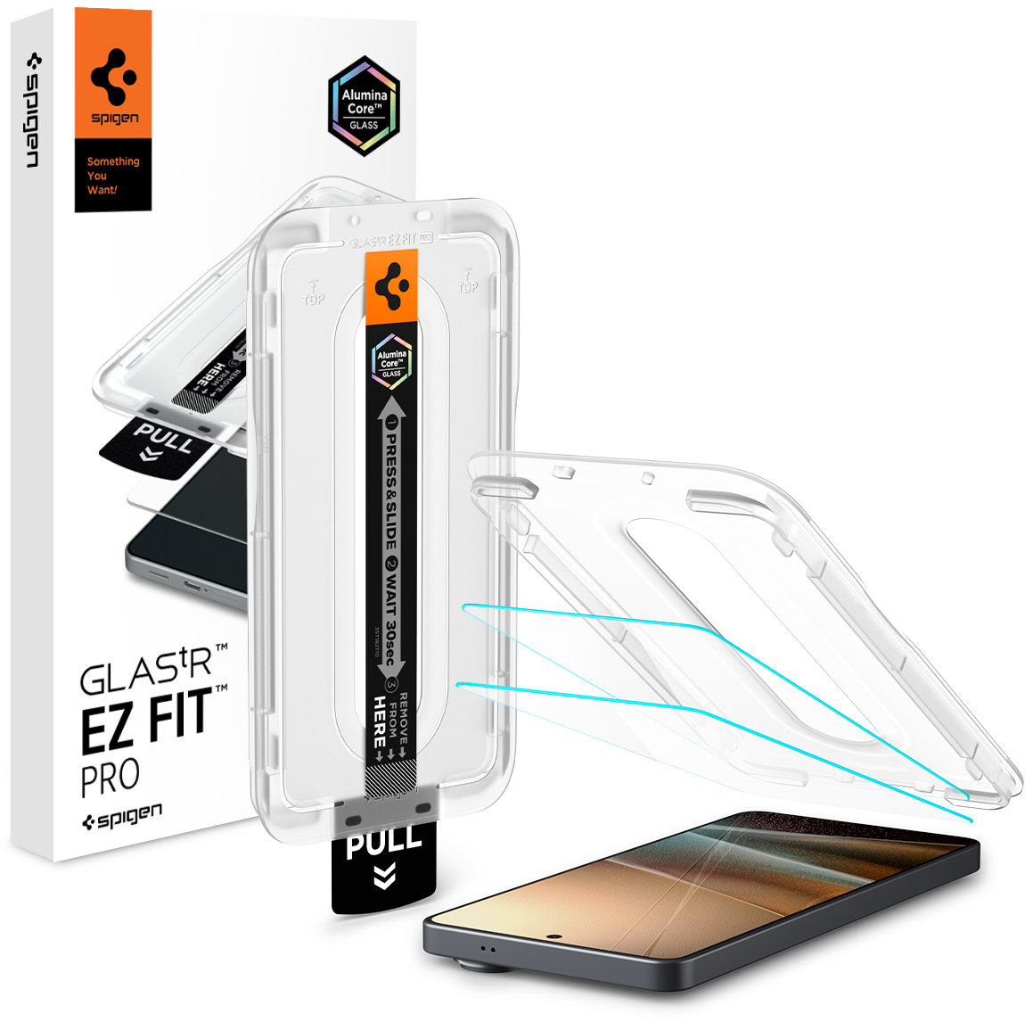 Spigen Glass TR EZ Fit Pro Anti Reflection 2 Pack Transparency Samsung Galaxy S26 Ultra