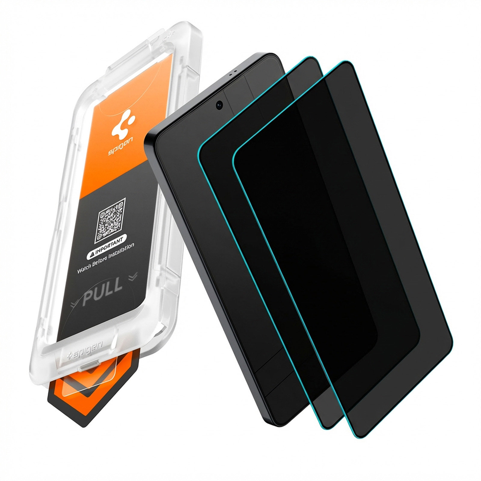 Spigen Glass TR EZ Fit Pro HD Privacy 2 Pack Transparency Samsung Galaxy S26 Ultra