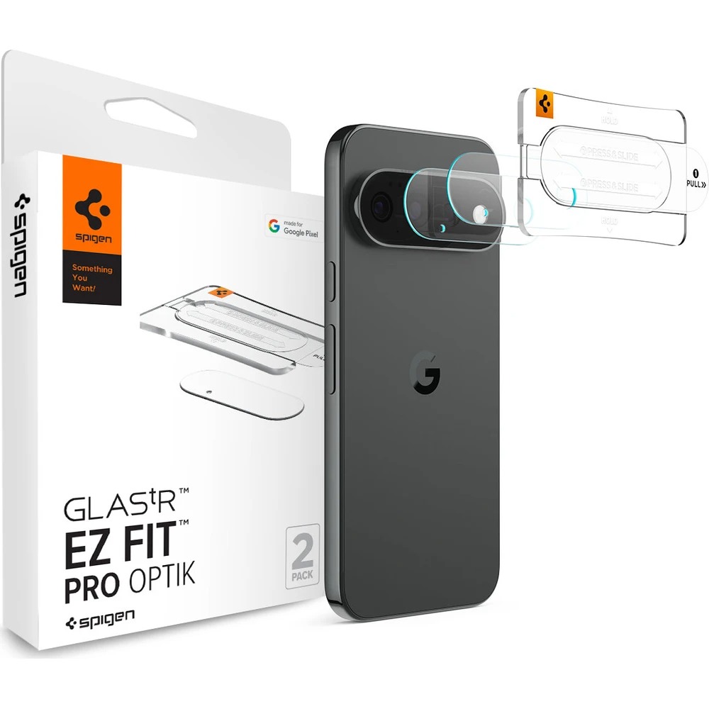 Spigen Glass TR EZ Fit Optik Pro 2 Pack Crystal Clear Google Pixel 11