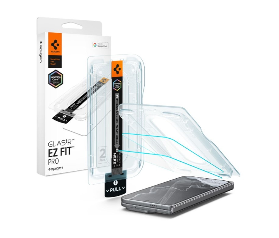 Spigen Glass TR EZ Fit Pro 2 ks v balení Google Pixel 11 Pro Fold