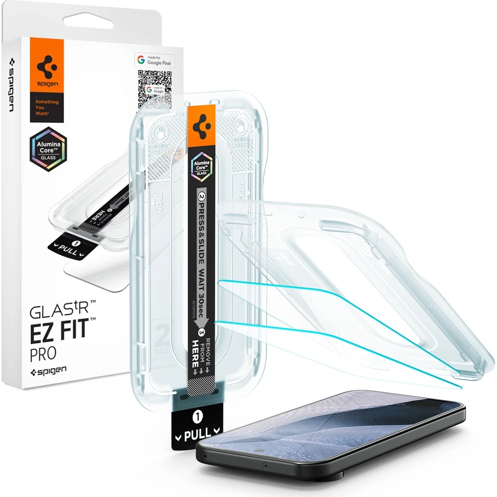 Spigen Glass TR EZ Fit Pro 2 ks v balení Google Pixel 11 Pro XL