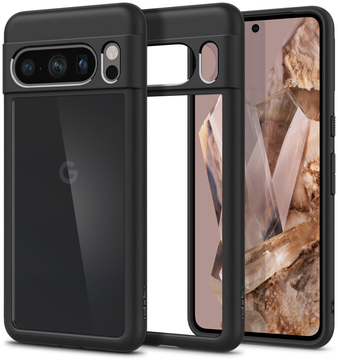 Spigen Ultra Hybrid Matte Black Google Pixel 8 Pro