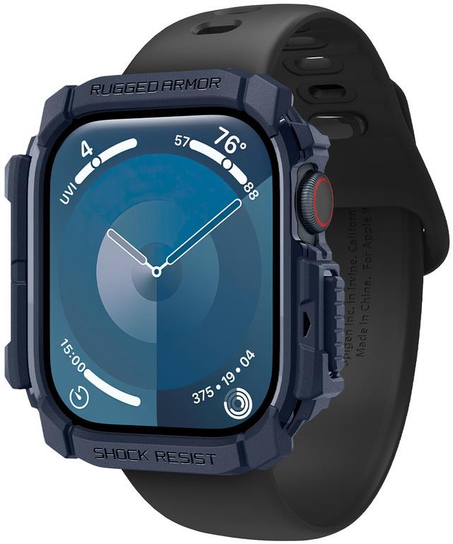 Spigen Rugged Armor Navy Blue Apple Watch 10 46 mm