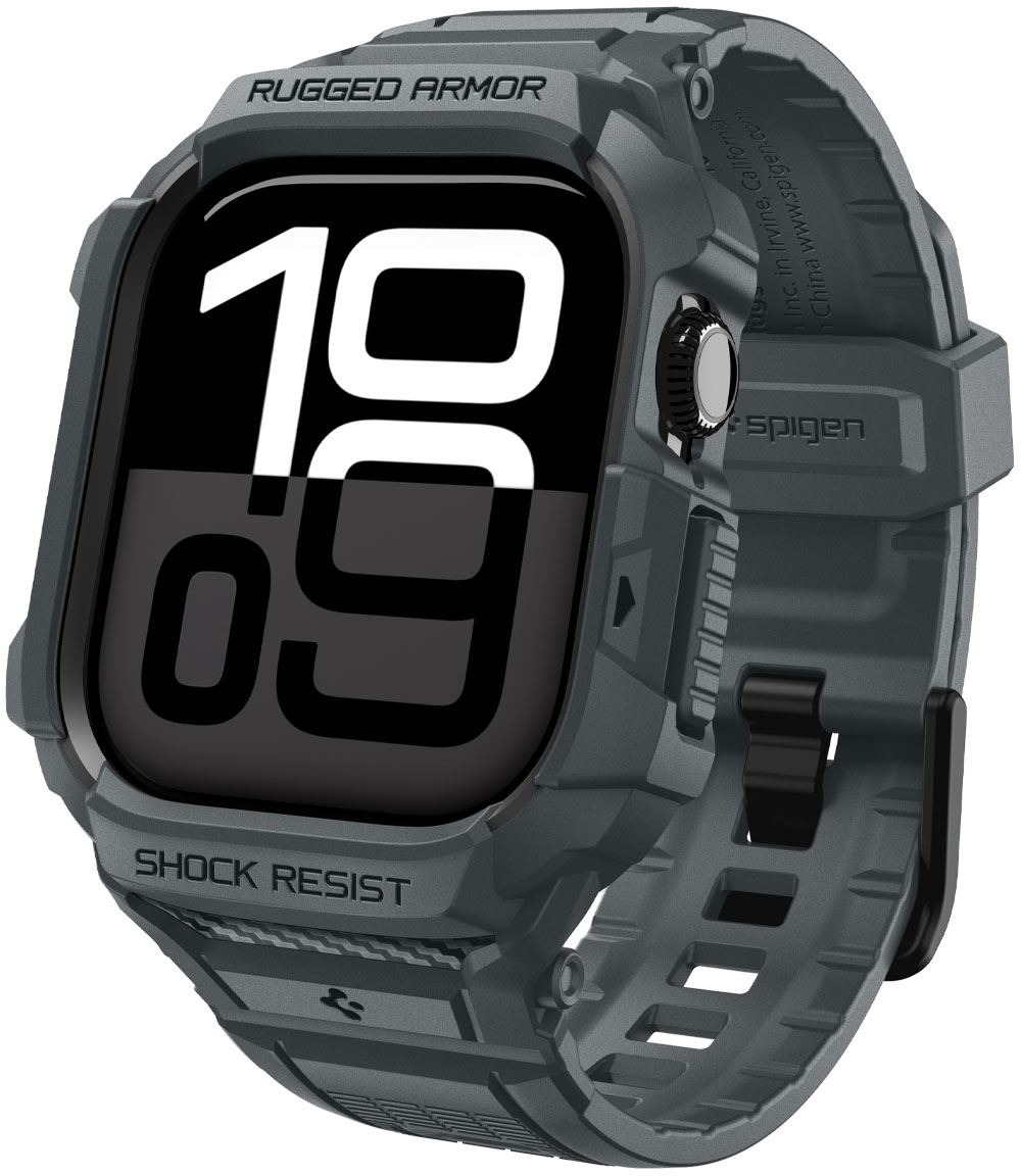 Spigen Rugged Armor Pro 2 Apple Watch 11 46 mm Dark Gray